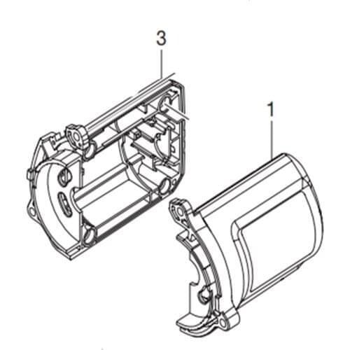 Chassis for Makita HS300 HS301D 188941-1