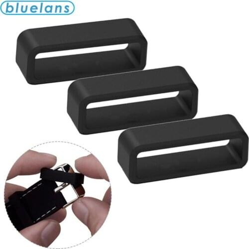 12-30mm Silicone Replacement Elastic Wrist Watch Strap Band Loop Ring Accessory