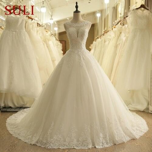 Свадебные платья со шлейфом SuLi China At AliExpress