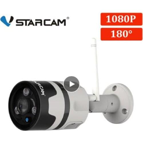 Vstarcam C63S 2MP 1080P 180 Degree Panoramic View Fish Eye Lens Water-Proof IP66 Outdoor WIFI Camera IP Bullet Camera
