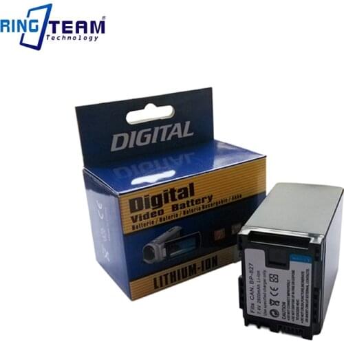 Replacement Canon Camcorder Battery BP-827 BP827 BP 827 for VIXIA HF10 HF11 HF100 HF20 HF200 HF S10 S11 S100 S20 S21 S200 iVIS