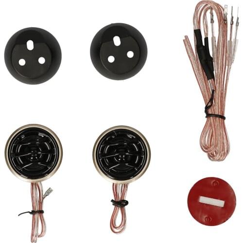 2pcs 130W High Efficiency Mini Dome Tweeter Speakers for Car Audio System Car accessories