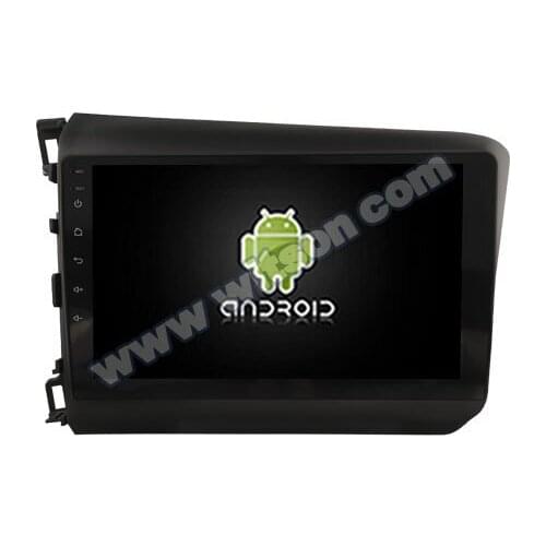 9" Android 9.0 Pie OS Car Multimedia GPS Radio for Honda Civic 2011-2016 Left Hand Drive with Built-in Digital Signal Processor