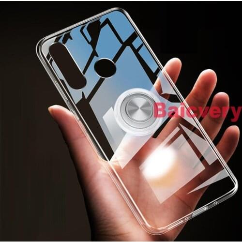 Case for BQ 5731L MAGIC S Cover Magnetic Car Finger Ring Holder Soft TPU Shockproof Case for BQS 5731L Magic S Coque