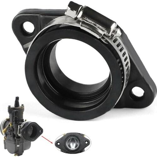 Carburetor Intake Manifold Interface Rubber Adapter fit for PWK28 30 Motorcycle