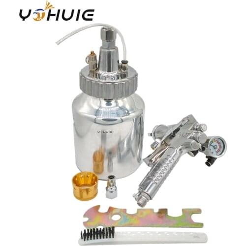 YOHUIE 1500ml HVLP Spray Gun Air Paint Spray Guns Airbrush water based automotive sandblast car painting sandblast tools
