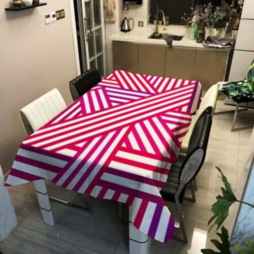 Love tablecloth waterproof polyester printing tablecloth rectangular home restaurant tablecloth table cloth tablecloth