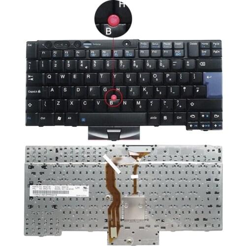 New UK Laptop Keyboard for IBM for Lenovo X220 X220i X220T T400s T410 T510 W510 W520 T520I T510I T410I 45N2135 45N2170 UK