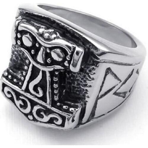 New titanium steel jewelry boy fashion Raytheon ring