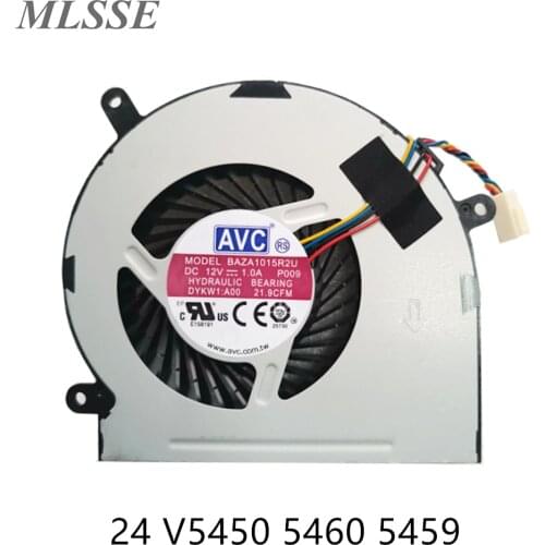 New Original For Dell Inspiron 24 V5450 5460 5459 All-In-One Cooling Fan 0DYKW1 DYKW1 BAZA1015R2U 100% Tested Fast Ship
