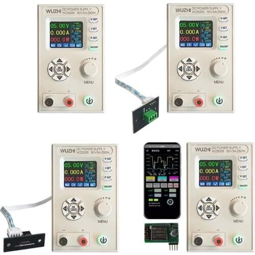 DC DC-Buck Converter CC CV 50V 5A Adjustable Power Supply with USB RS485 WIFI Communication Module 5V 12V 24V