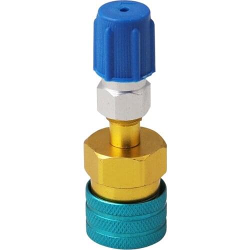 R1234YF to R134a Low Side Quick Coupler R-12 to R-134a Hose Adapter Fitting Connector for Car Air-Conditioning AC Charging