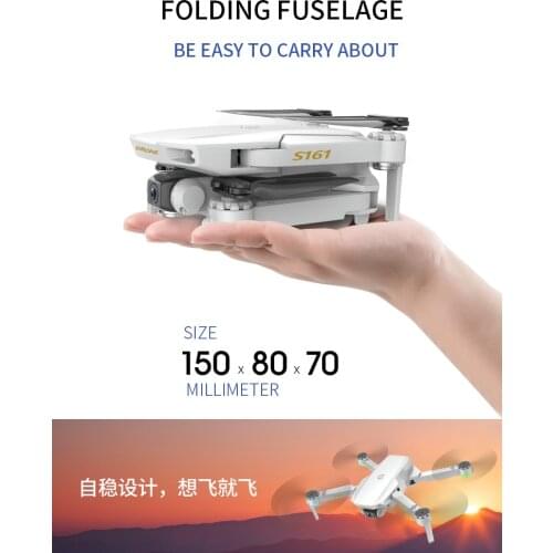 S161 rc drone quadcopter dron 4K profesional toys with camera quadrocopter gift VS e58 S167 SG901 SG907 new