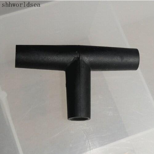 Shhworldsea Free Shipping 100pcs Rubber Black T Connector Fastener Clip