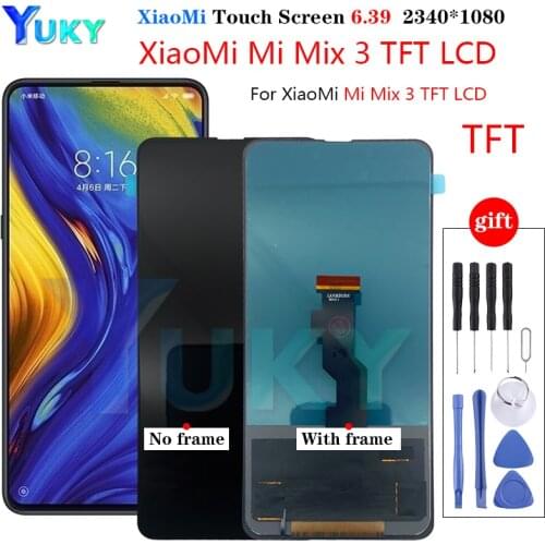 TFT LCD For Xiaomi Mi Mix 3 Display Touch Screen Digitizer Assembly Replacement Parts For Mi Mix3 LCD
