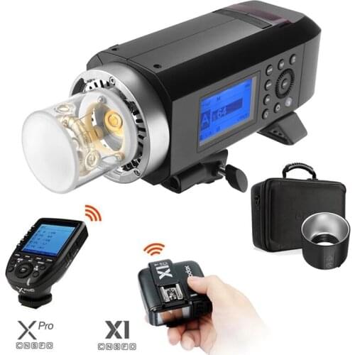 Godox Wistro AD400Pro All-in-one Outdoor Li-ion Battery Flash 400WS TTL HSS 2.4G Flashlight for Canon Nikon Sony Olympus FUJI