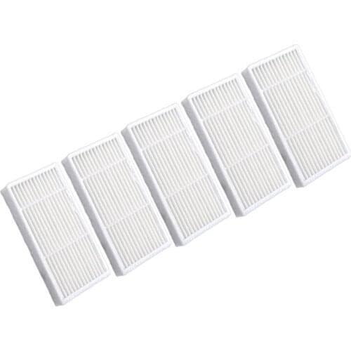 5 pieces/lot robot Vacuum Cleaner Parts HEPA filter for KITFORT KT-516 kt 516 Polaris pvcr 0920 Robotic Vacuum Cleaner Accessory