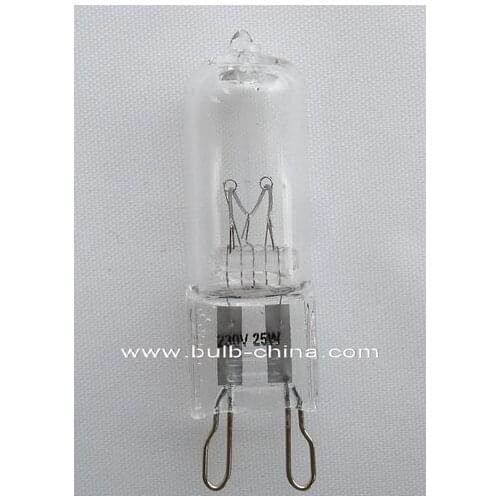 Free Shipping 230v 25w G9 Good!halogen Lamp Bulb A378