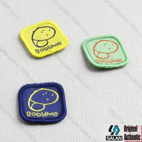 Free Shipping Customized kids garment shirt jacket shoe labels/woven labels/logo/printed clothing label/embroidered tag K006