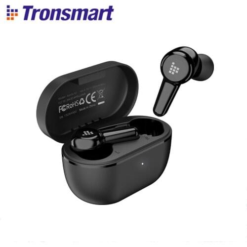 Tronsmart Apollo Air 35dB Hybrid Active Noise Cancelling Earbuds True Wireless Bluetooth 5.2 Earphones with QCC3046 Chip, 6 Mics