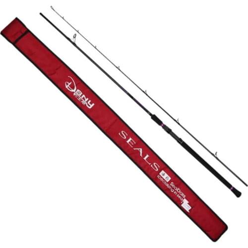 DSNY full Fuji parts shore jigging rod boat rod Ocean popping rod 2.1M/ 2.4m/2.7m MH 20-60g seabass rod In stock