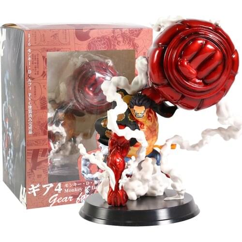 One Piece Gear Fourth 4 Monkey D Luffy 1/6 Scale PVC Figure Collectible Model Toy