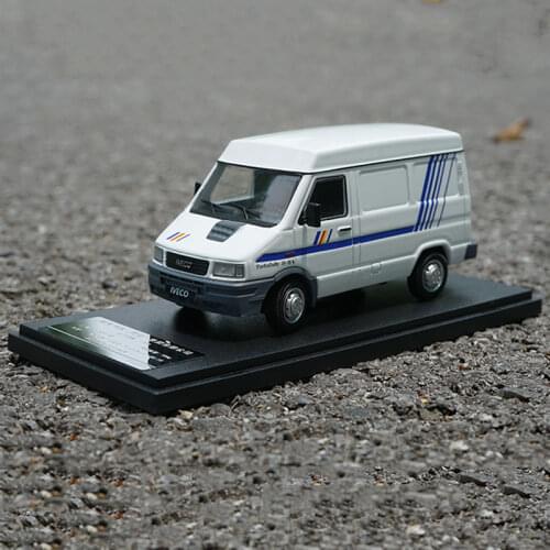 Diecast 1:43 SAIC Nanjing Iveco Alloy Truck Model Metal Collection Vehicle Toy Decoration Souvenir Gift Display Ornaments Show