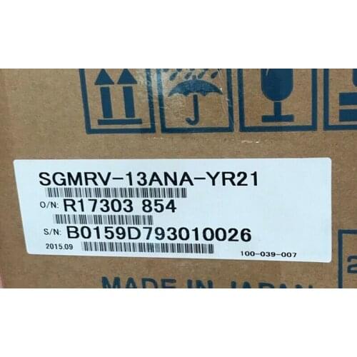 New and Orginal SGMRV-13ANA-YR21 Servo Motor
