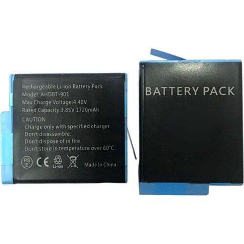 Portable Dual-slot Battery Charger Smart Charging Box for Gopro Hero 9 Action Camera