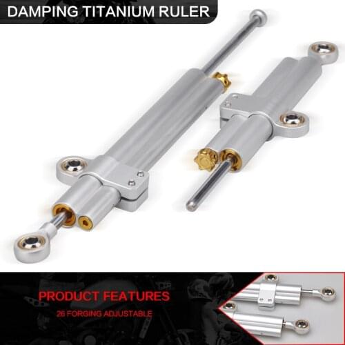 Adjustable Motorcycle Steering Damper Stabilizer Bracket Kit For Kawasaki Z300 Z250 Ninja 300R 250R ER6N EX300 Z750 Z900 Z800