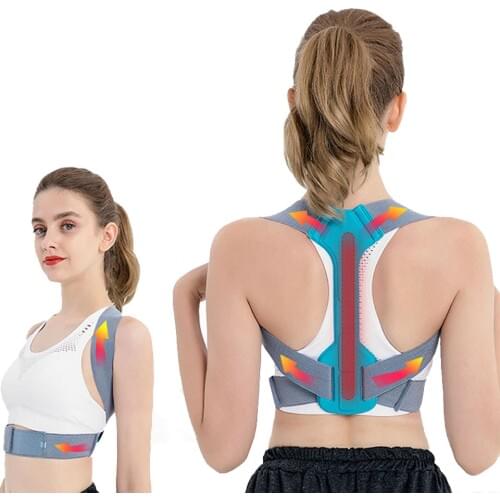 Adjustable Posture Corrector Back Shoulder Straighten Orthopedic Brace Belt for Clavicle Spine Back Support Pain Relief Unisex