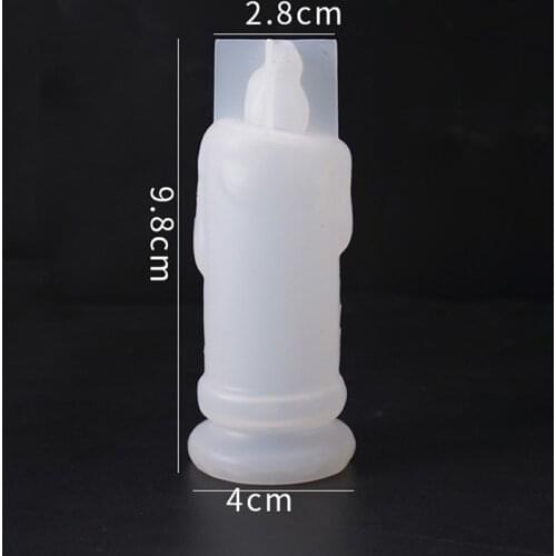 Silicone Mold Dried Flower Resin Decorative Craft Diy Storage Pen Holder Mould Epoxy Resin Concrete Molds Candle Pot Mold