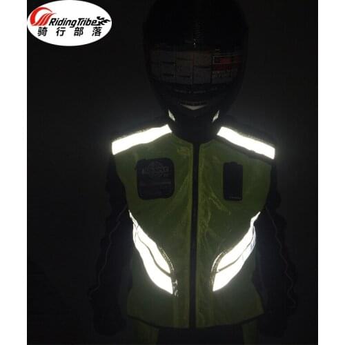 Rding Reflective Vest motobike Waistcoat Motocross Off-Road Racing Vest Motorcycle Touring Night Riding Jackets