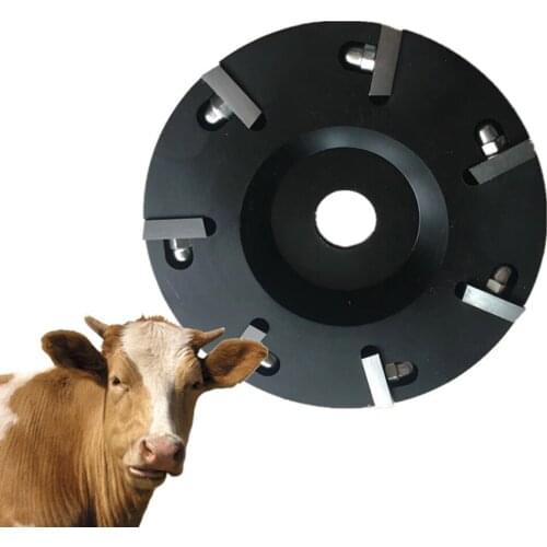 Cow Cattle Hoof Trimming Angle Grinder Cutter Livestock Sheep Foot Blade Trimmer Disc Plate Tool for Repairing Cattle Horseshoe