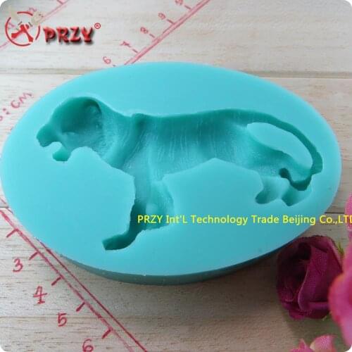 Dog shaped Food grade material non-toxic no peculiar smell chocolate silicon mold fondant Cake decoration mold the dog (si267)