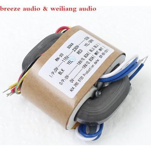 WEILIANG AUDIO 30W R-type transformer dual 6V 9V 15V 18V 24V