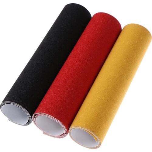 1pc Professional PVC Waterproof Skateboard Deck Sandpaper Grip Tape Griptape Skating Scooter Sticker 84*23CM