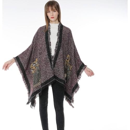 2020 Autumn Winter high quality 620g Print Imitation cashmere Scarf Women Thick Warm Shawls Wraps Pashmina Blanket Cape New