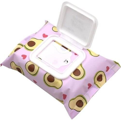 25pcs Avocado Makeup Remover Wipes Towel Makeup Remover Facial Wipes Can Remove Dirt Facial Wipes