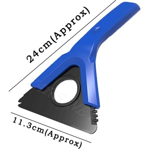4 In one Winter Car Accessories Car Windshield Ice Cleaning Tools Car Ice Scraper Window Scraper Snow Remover