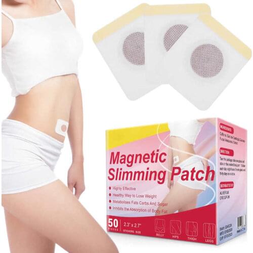 50pcs Belly Patch Slimming Weight Loss Fat Firming Sticker Plaster Navel Sticker Woman Body Shape Health Care Tools