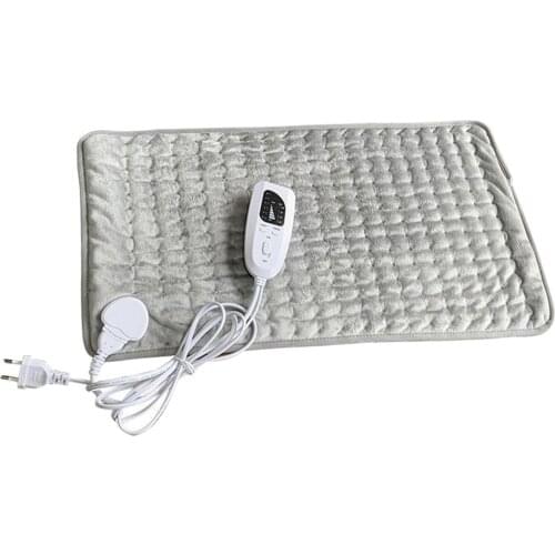 Large Electric Heating Pad, for Back Pain and Cramps Relief, Auto Shut Off, Heat Pad Therapy, EU Plug