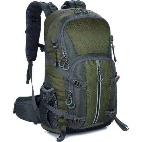 Unisex travel Backpack Outdoor hiking Trekking sports bag Climbing Camping 40L Waterproof Pack daypack Bag For Men