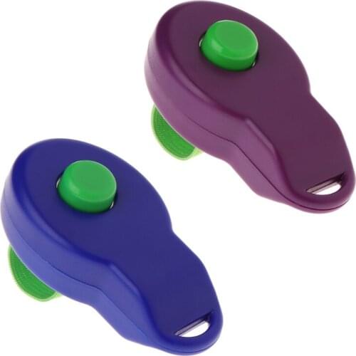 Pet Clicker Dog Training Sounder Puppy Whistle Guide Supplies With Finger Strap Dog Trainings