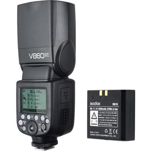 Godox Ving V860II V860II-S 2.4G HSS 1/8000 Li-ion Battery TTL Camera Flash + Wireless Transmitter Xpro-S for Sony