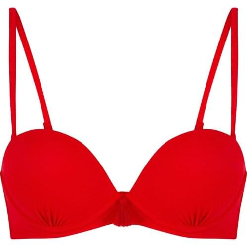 LOOK FOR YOUR WONDERFUL NIGHTS WITH ITS STUNNING Womens Red Basic Super Sexy Bikini Top FREE SHIPPING
