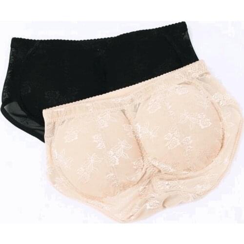 Body Shapers Woman Firm Control Fake Ass Underwear with Hip Push Up Padded Panties Fake Buttock Shaper Butt Lifter Hip Plus Size