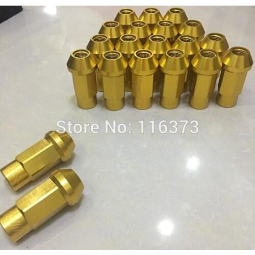 Light Weight Aluminium Wheel Rims Lug Nuts M12x1.25 Racing Nuts For Peugeot 301 Active Sedan 4-Door 2013