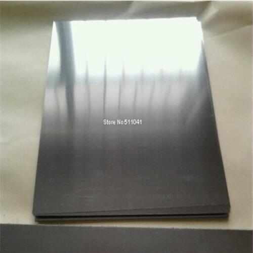 Molybdenum Sheet ASTM B386 Molybdenum Plate polished surface Mo Metal 6mm*300mm*600mm,free shipping
