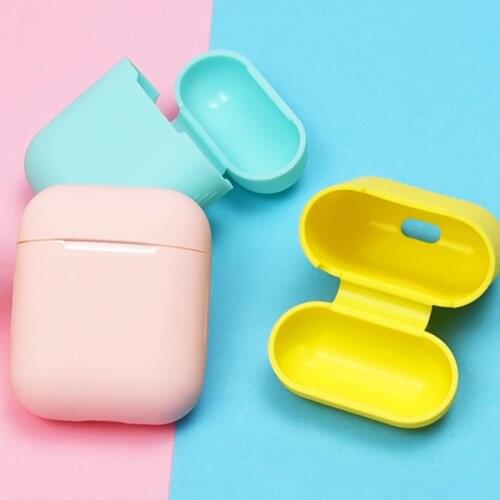 Mini Candy Color Soft Silicone Case Earphones Cover Bluetooth Wireless Earphone Protective Cover Box Bag Earphone Accessories